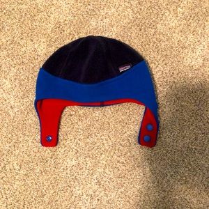 Patagonia baby hat.